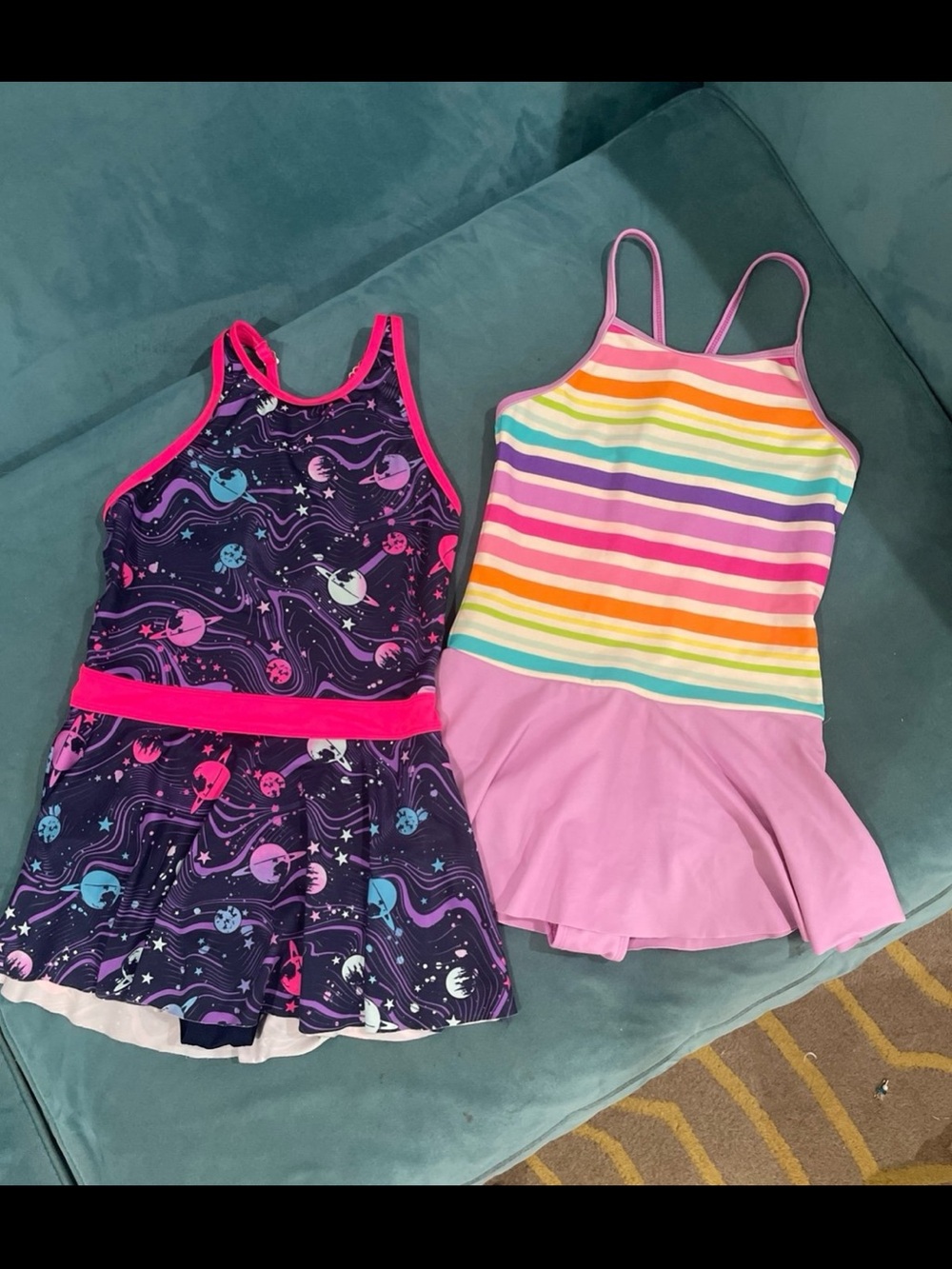size 10 Girls swim, set of 2